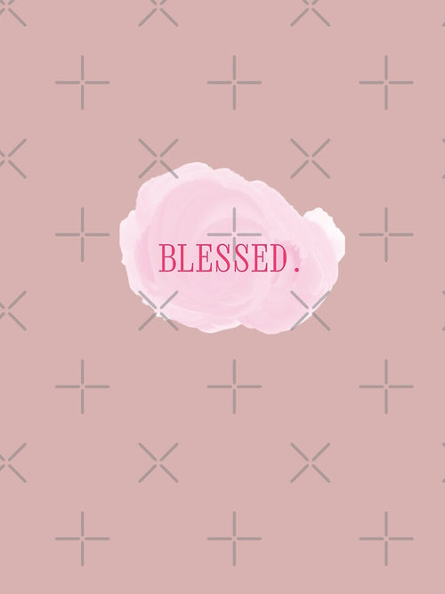 "cute minimal quote pink illustration" by tudoo
