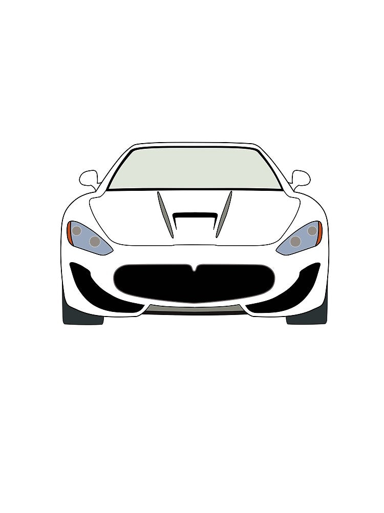 Minimalist Maserati MC GranTurismo by gabrielefo