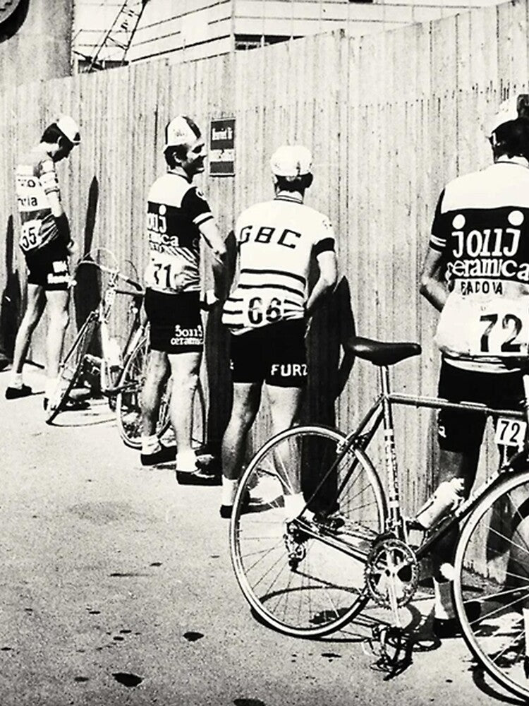 Cycling Men Peeing Pissing by beckthomas