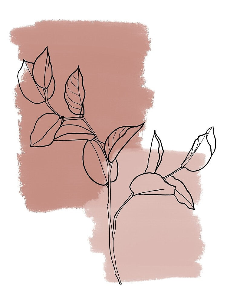 Blush Stems by handdrawnxsarah
