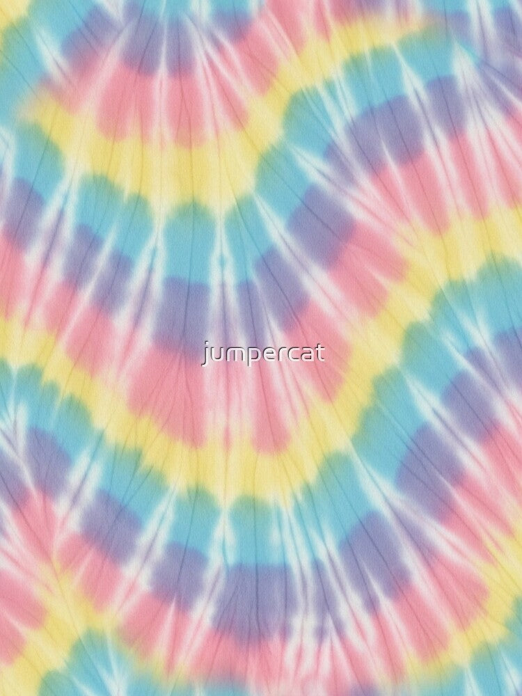 Cotton Candy Tie-Dye Pattern by jumpercat
