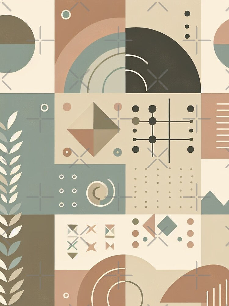 Boho Abstract Background - 29 by Acabee