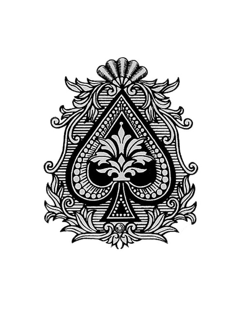 Aces card logo, old school streetwear, classic design by AsARTcrew