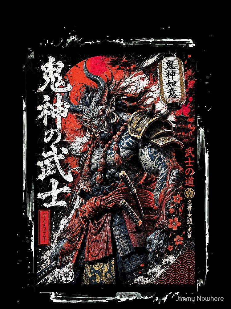 Demon Samurai 006 by Jimmy Nowhere