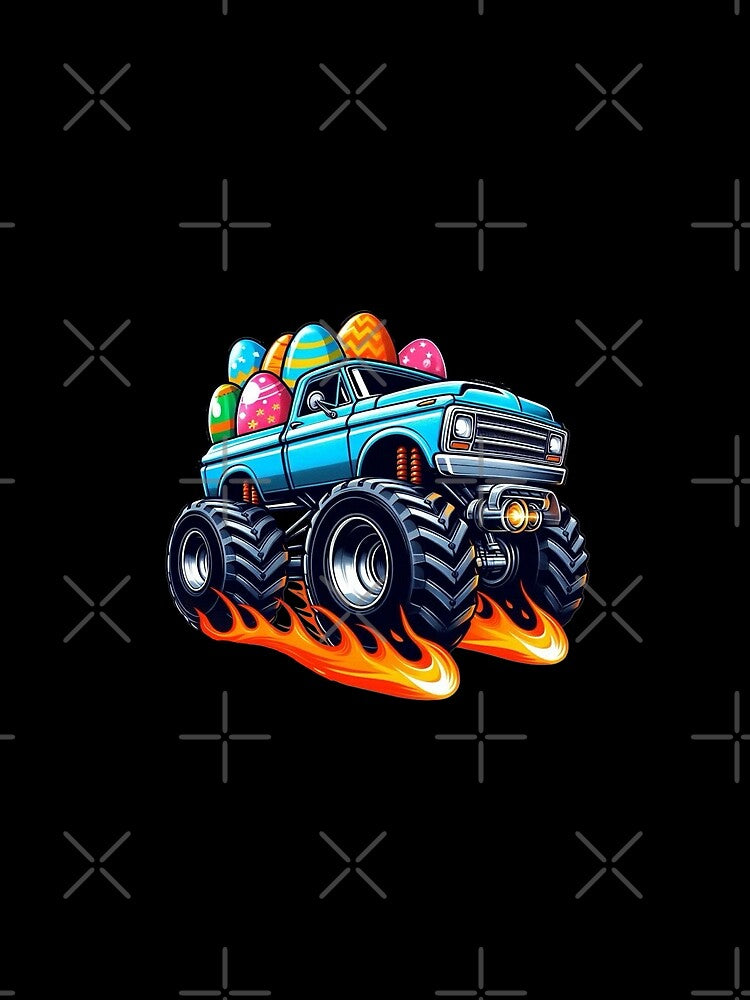 Easter Monster Truck by Myra365Art