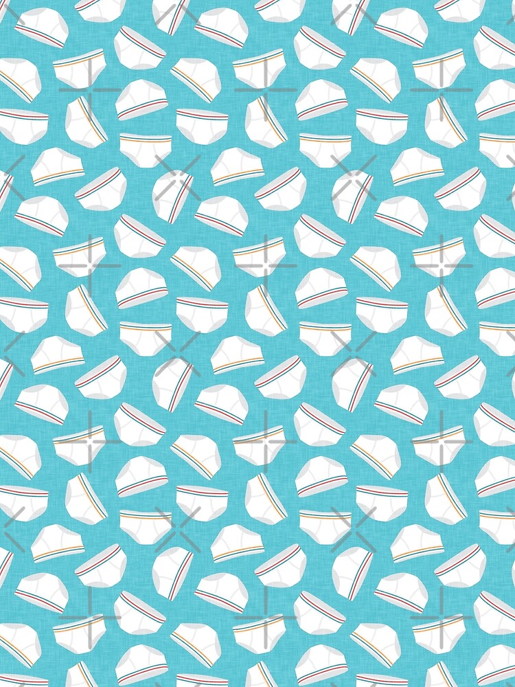 underpants - blue by littlearrow