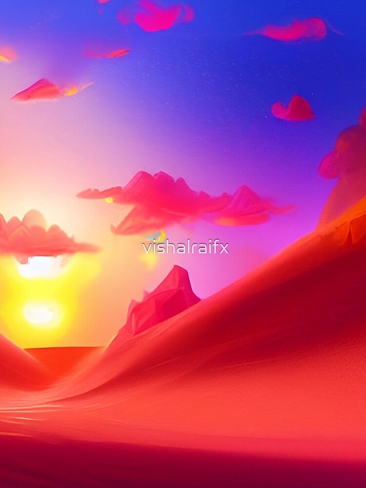 Colorful surreal clouds scenery with vibrant colors 10 by vishalraifx