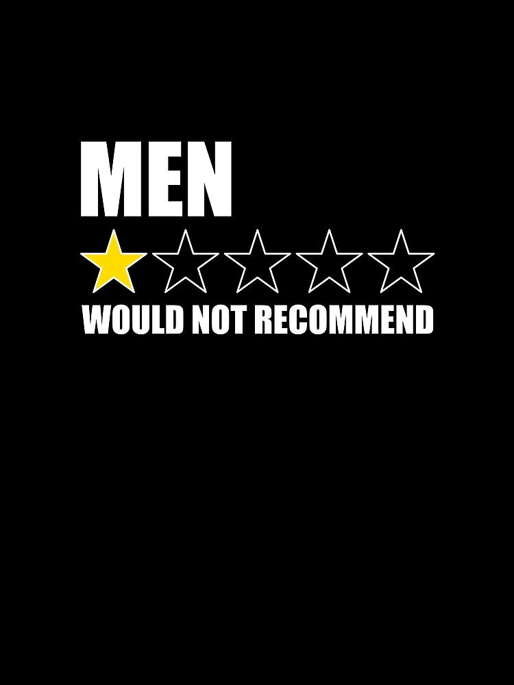 Men Would Not Recommend Funny Introvert Anti Men Gear by DynamicDesign