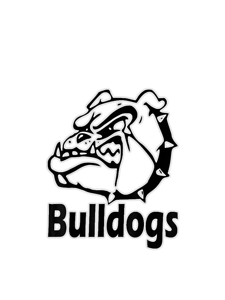 Bulldogs School Spirit Oversized by tobinabernathy