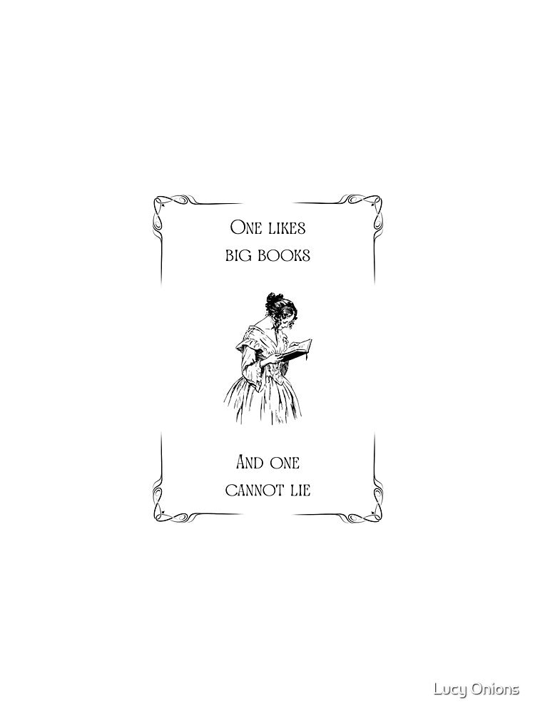 One Likes Big Books by Lucy Onions