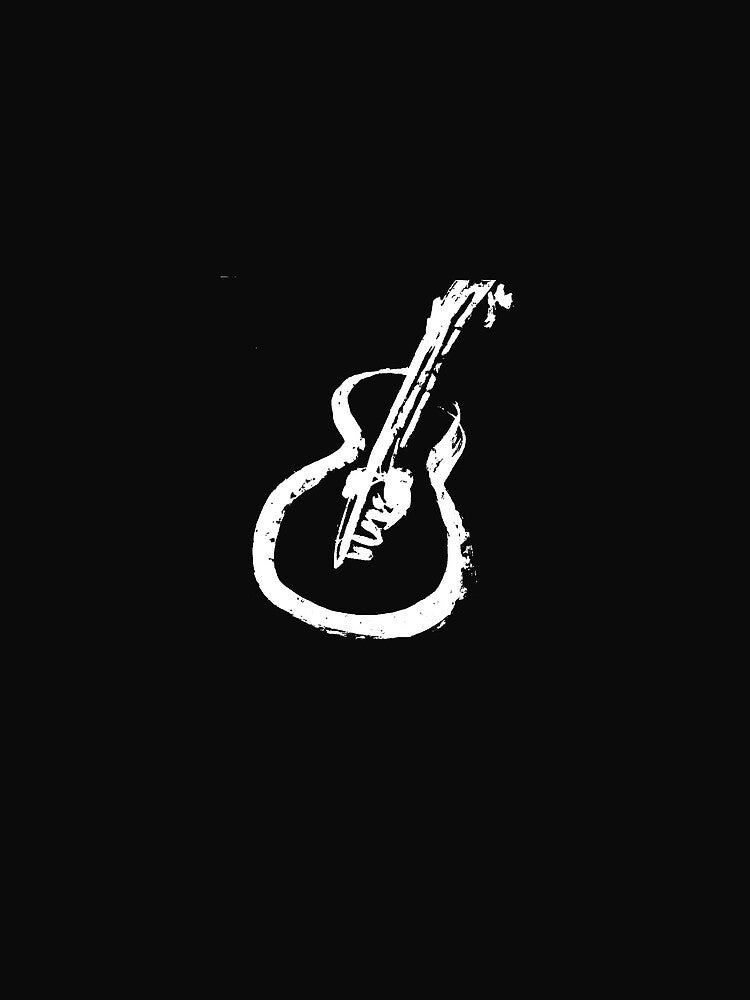 Guitar white by never-m