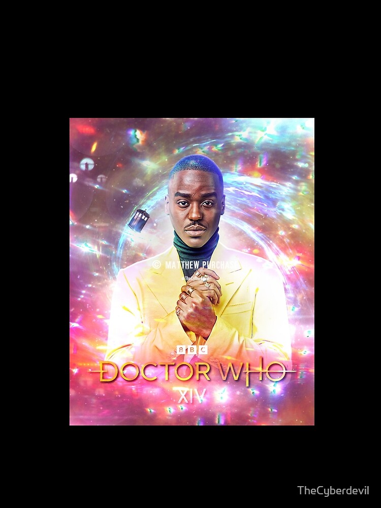 (watermarked) Ncuti Gatwa 14th Doctor - % to charity - By the original artist by TheCyberdevil