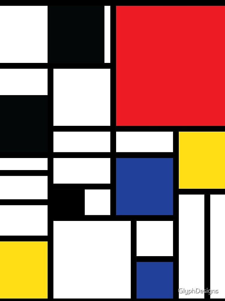 De Stijl #1 by GlyphDesigns