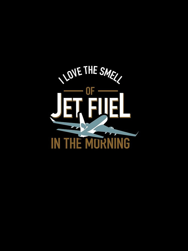 I Love The Smell Of Jet Fuel In The Morning Funny Pilot Gift Pullover Hoodie by rturuytuyt