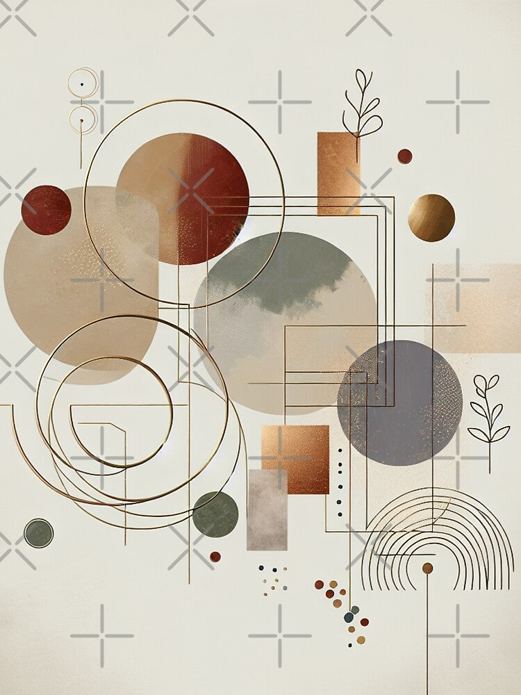 Boho Abstract Background - 21 by Acabee