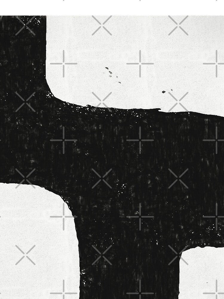 Minimal Abstract Modern Art Series 2 by Teeter-Totter