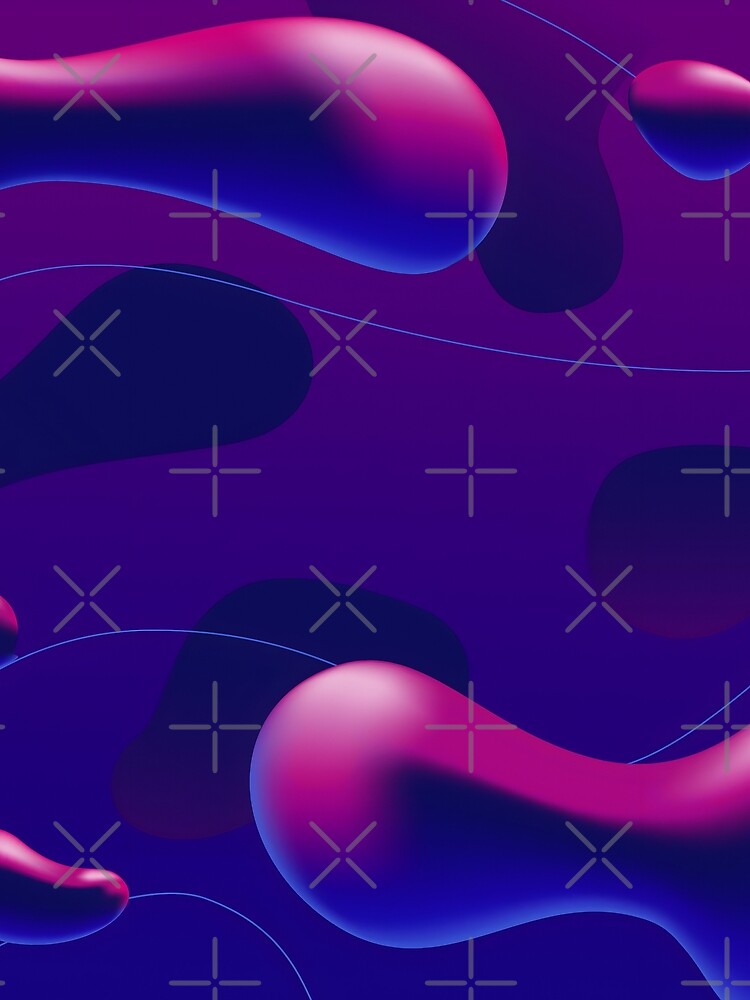Gradient liquida abstract Texture 1000 by Prints Shoppe