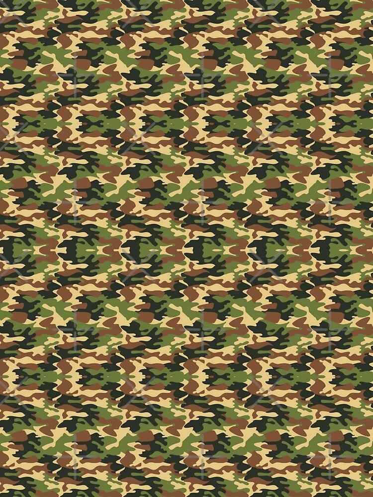 Military pattern design, 3 colors, suitable for everyone, teenagers, men, women. by isaartboho