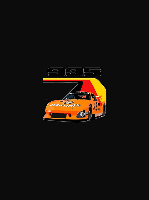 935 Retro Race Car Premium by AmyaRya