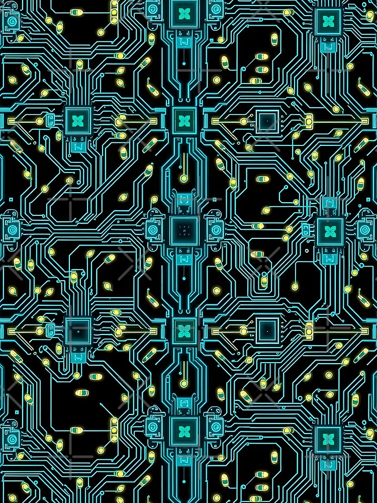 Circuit board pattern by Vandestadt