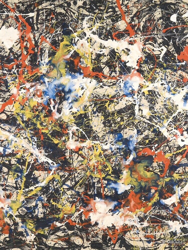 Jackson Pollack - Convergence by le daddy