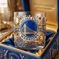 Golden State Warriors Golden State Of Mind Whiskey Glass