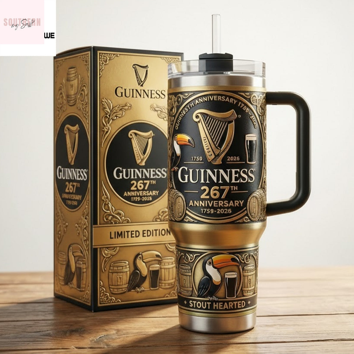 Guinness 267Th Anniversary Tumbler