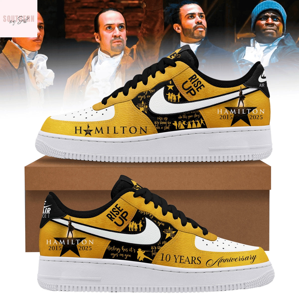 Hamilton Rise Up 10 Years Air Force 1