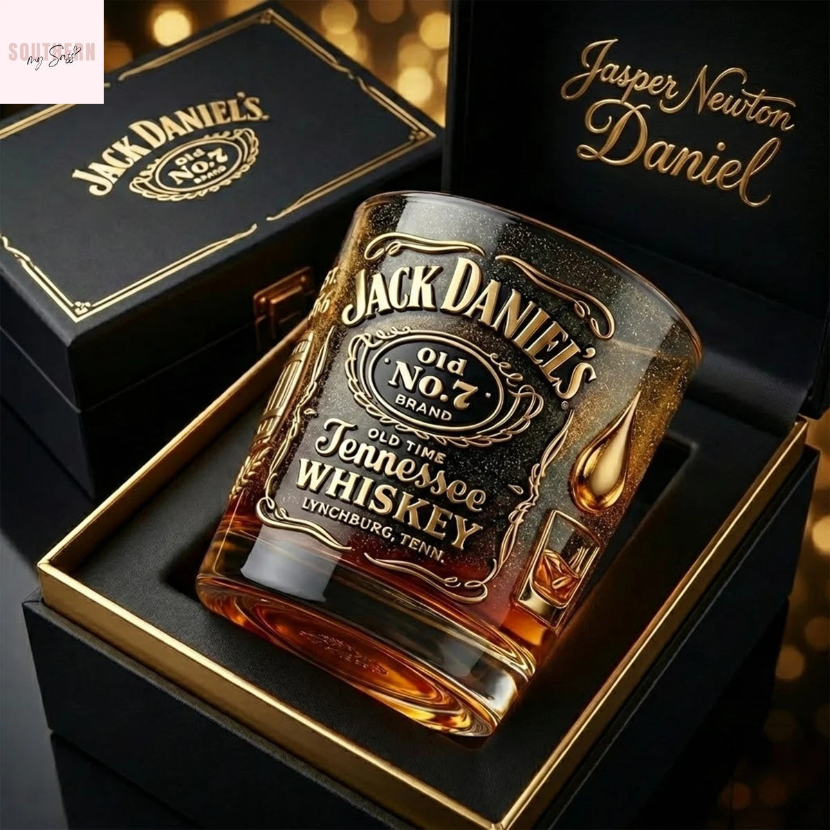 Jack Daniel Old No. 7 Tennessee Whiskey Glass