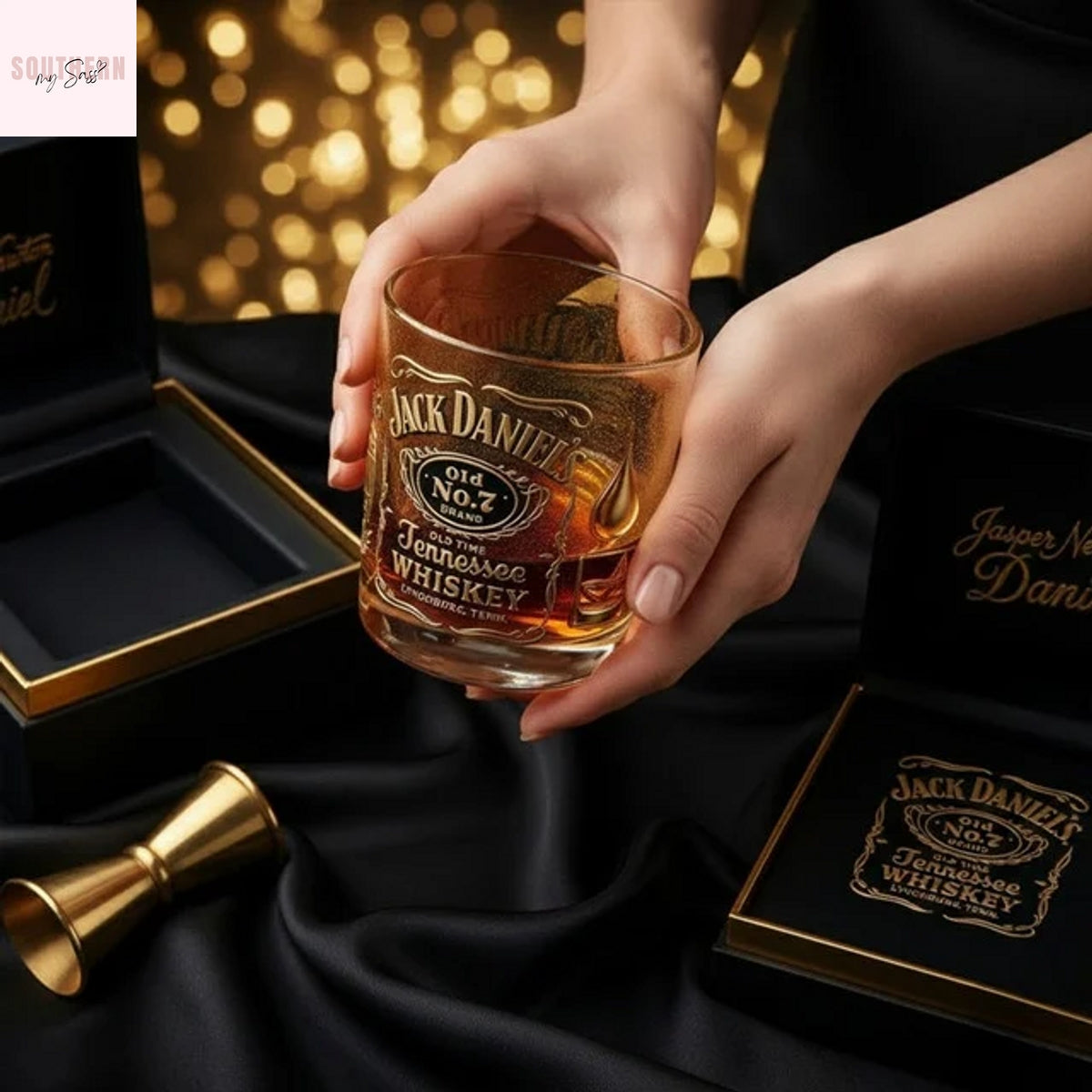 Jack Daniel Old No. 7 Tennessee Whiskey Glass