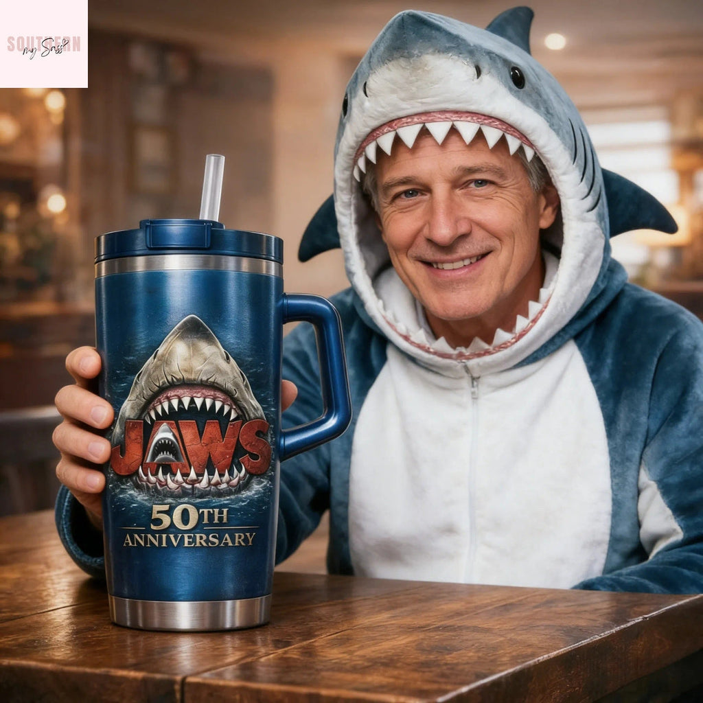 Jaws 50th Anniversary Tumbler