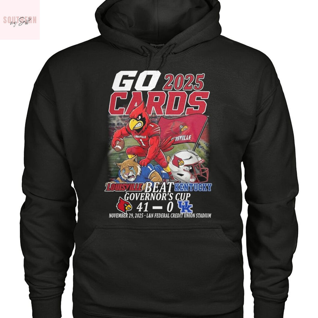 Louisville Cardinals Beat Kentucky Wildcats 2025 Go Cards Unisex T-Shirt