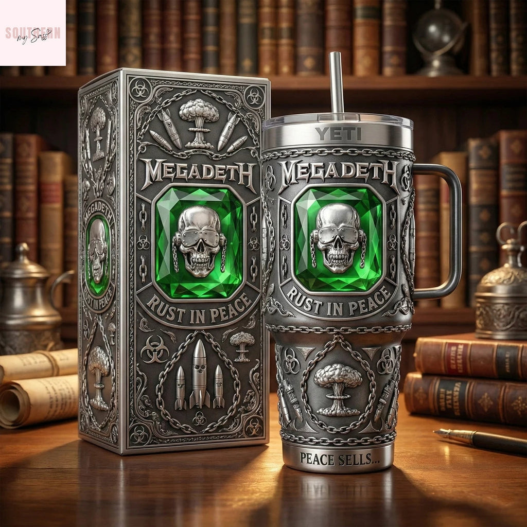Megadeth Rust In Peace Tumbler