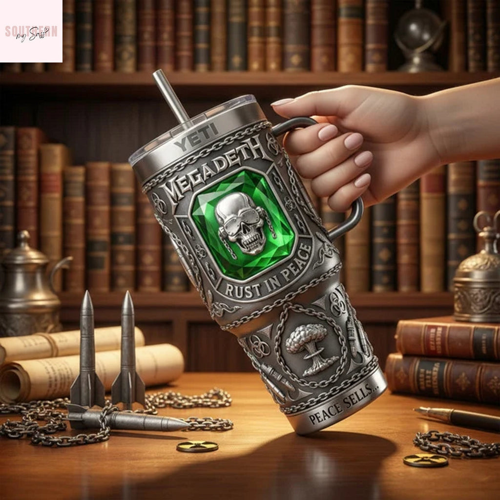 Megadeth Rust In Peace Tumbler