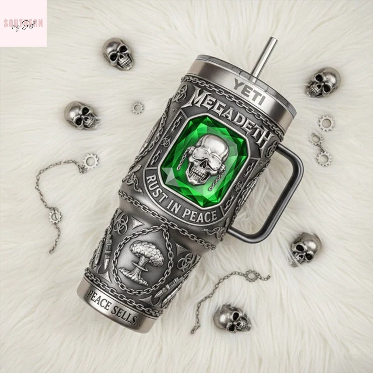 Megadeth Rust In Peace Tumbler
