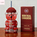 Montreal Canadiens Bear Glass Cup