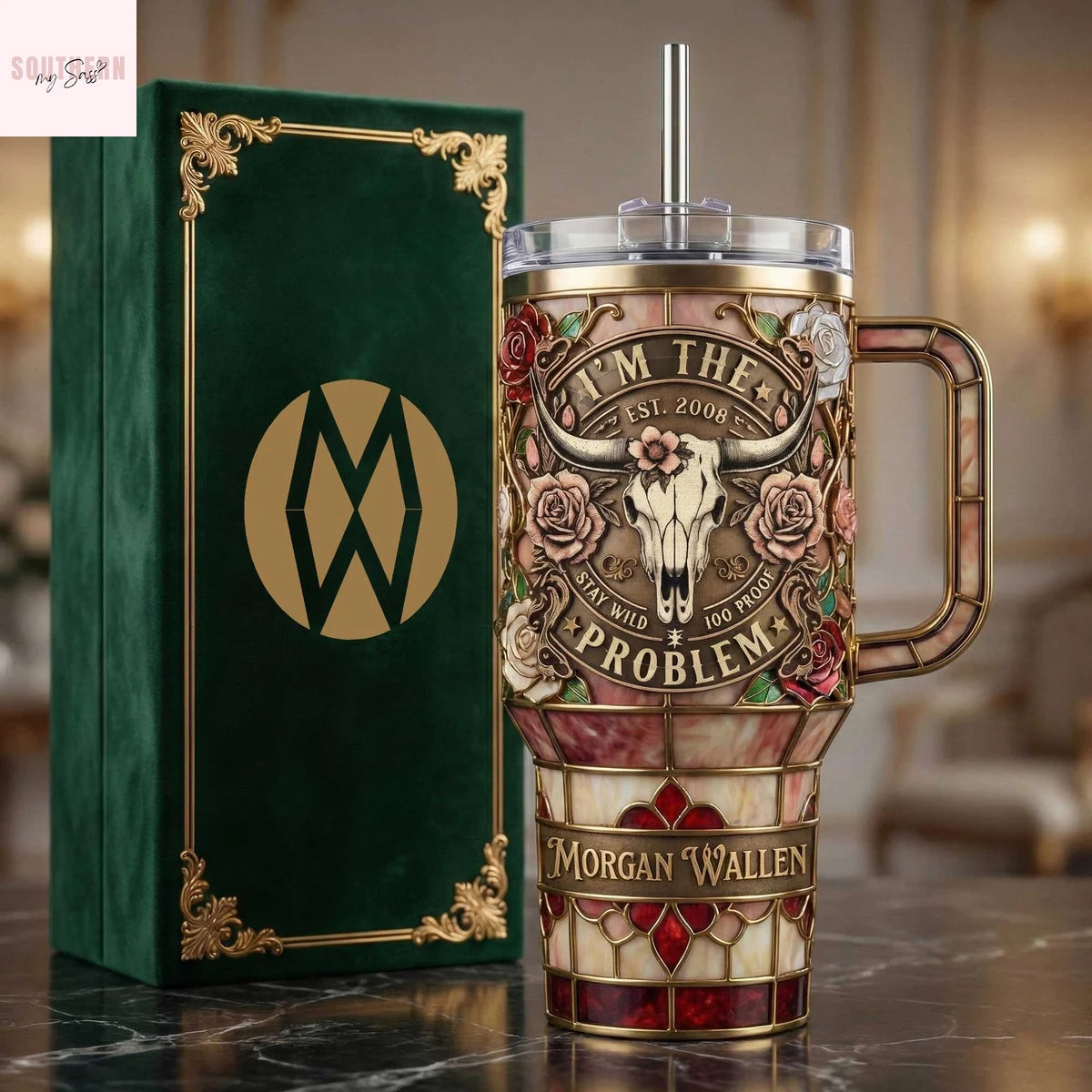 Morgan Wallen Im The Problem Tumbler