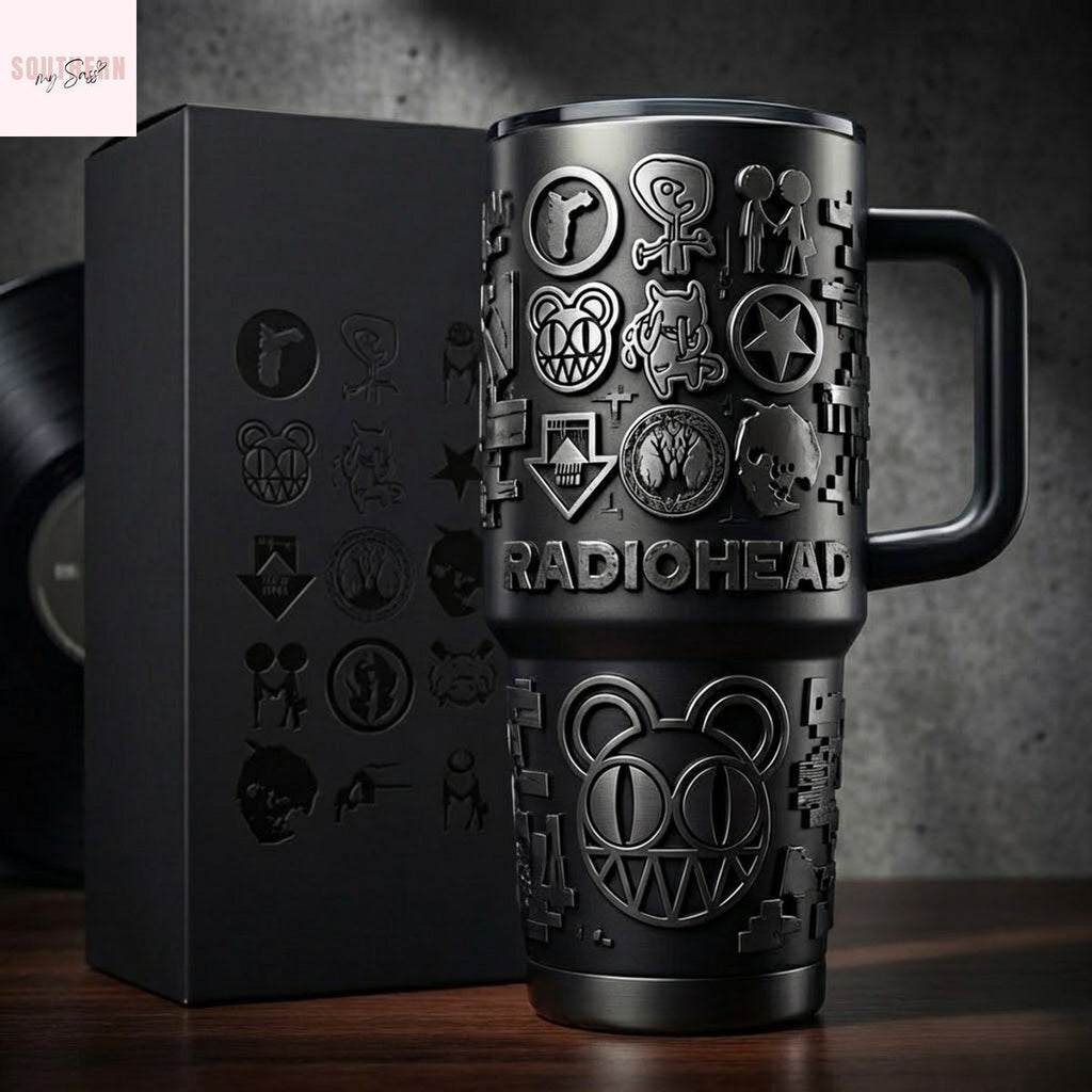 Radiohead Black Tumbler