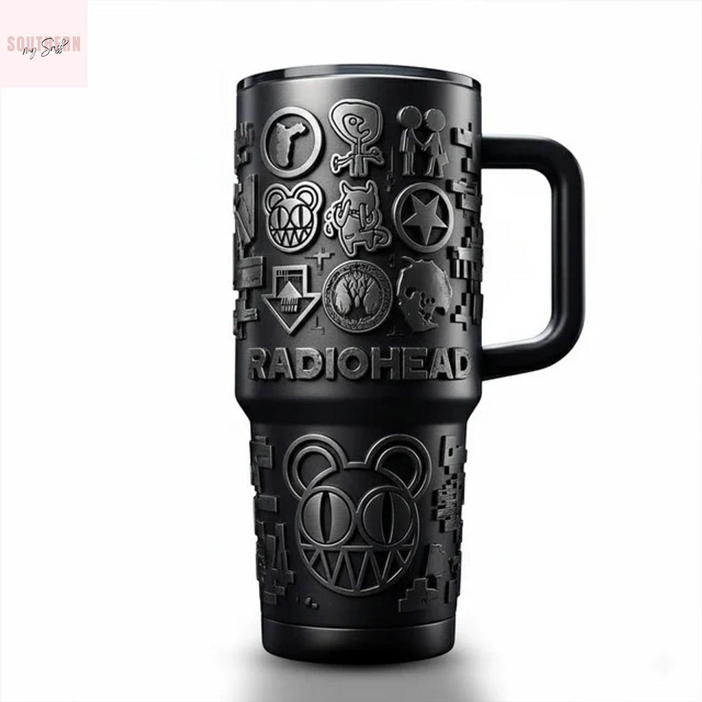 Radiohead Black Tumbler