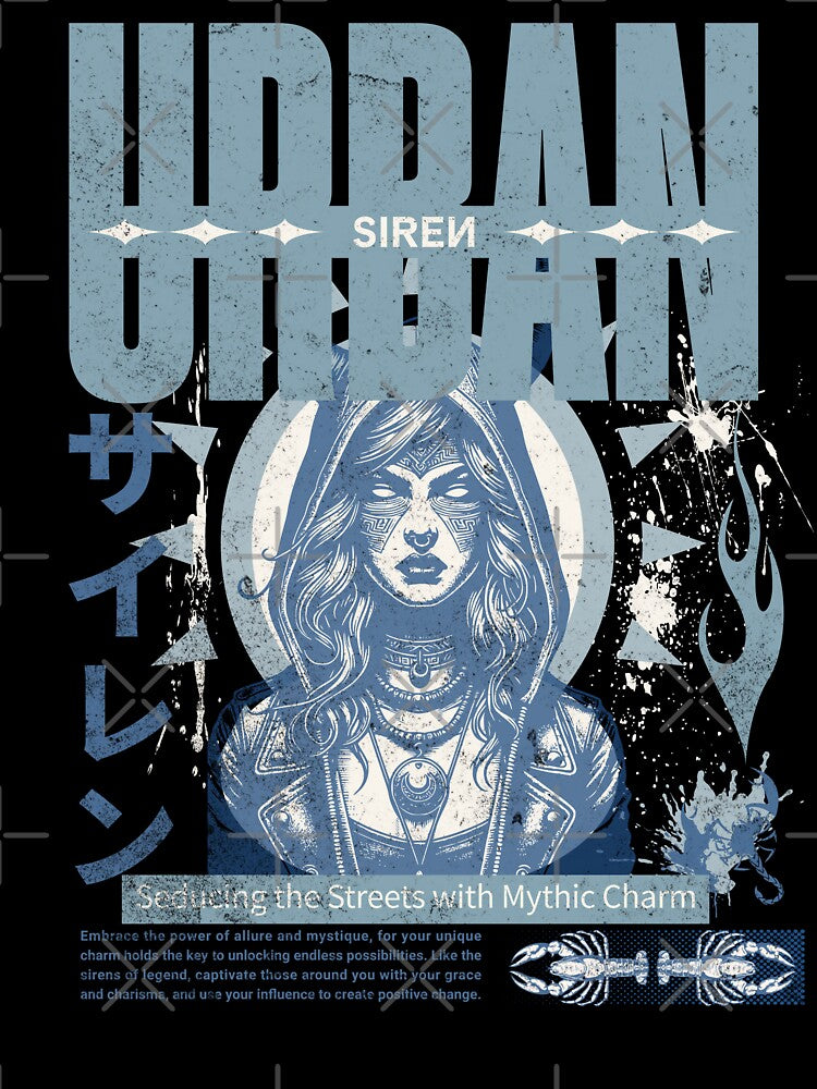 Urban Siren: Seducing the Streets with Mythic Charm by DesignByJeff