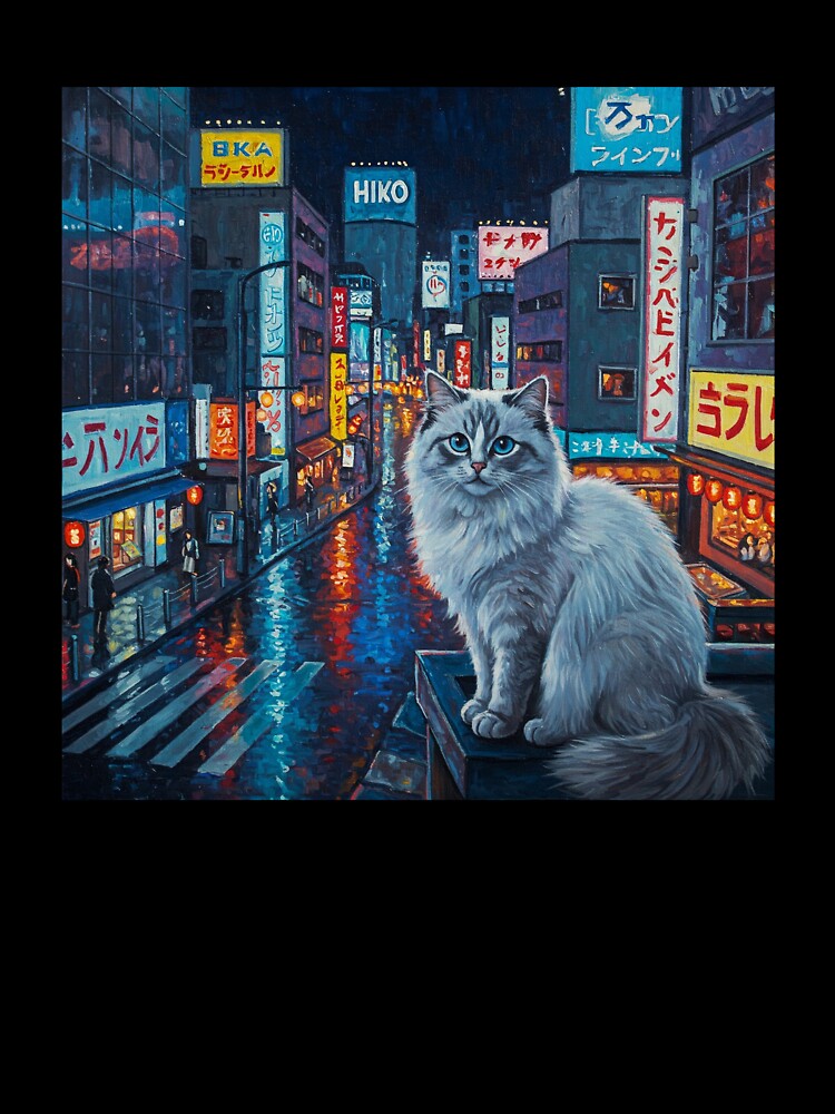 Tokyo's Tranquil Soul by nekoartgalerie