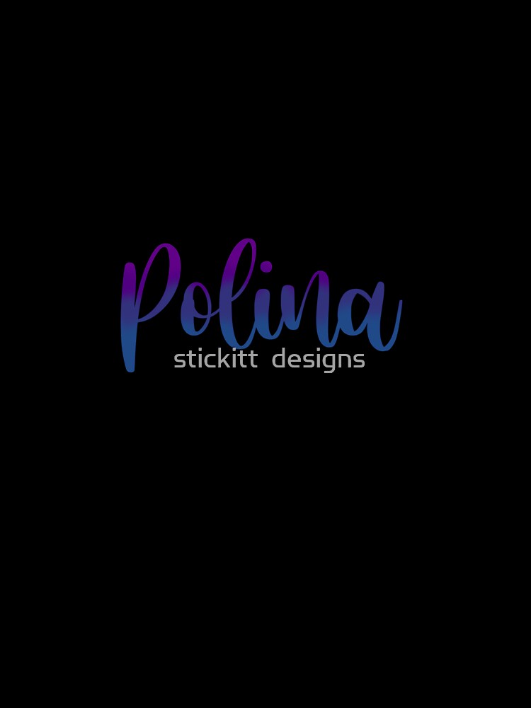 Polina custom sticker by stickitt  designs