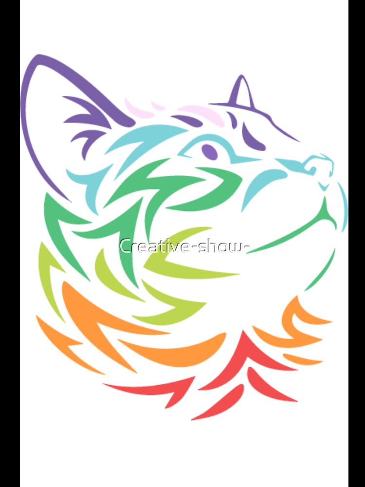 Colorful cat by Creative Show