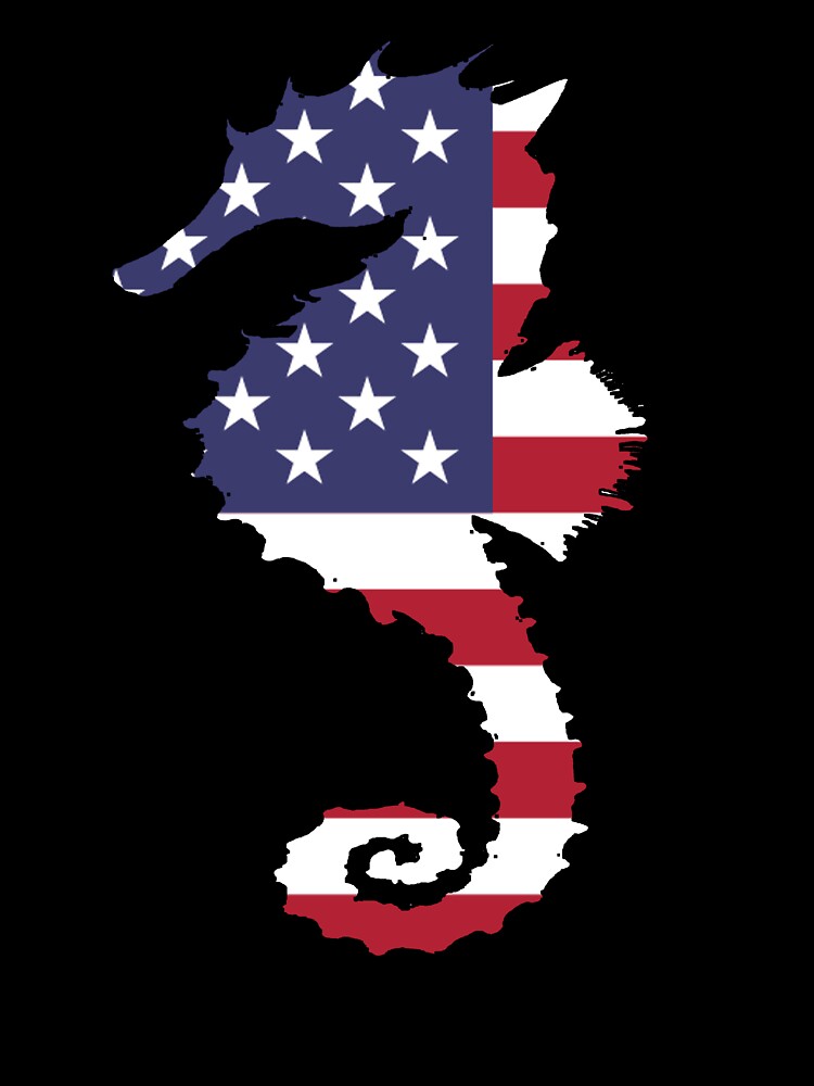 American Flag – Seahorse by DelirusFurittus