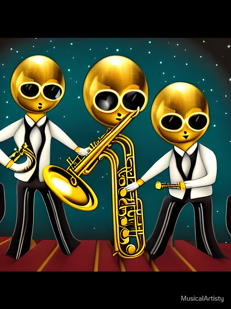 An Alien Musical Group Touring The Galaxy, Next Performance Earth. by MusicalArtisty