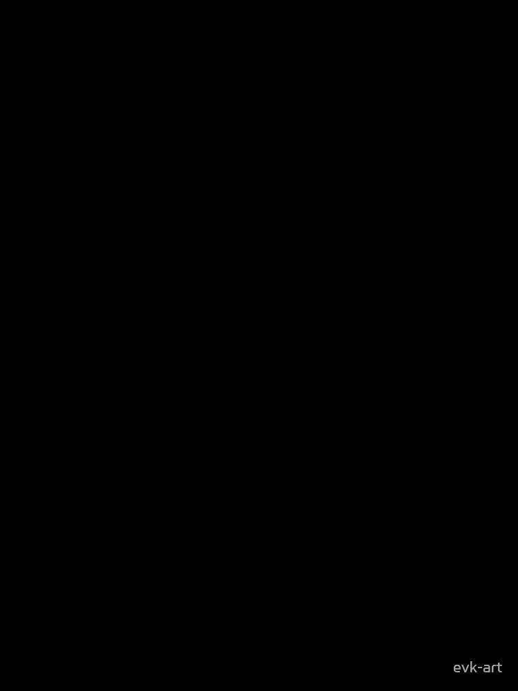 Minimalist art of Stingray in one line drawing by evk-art