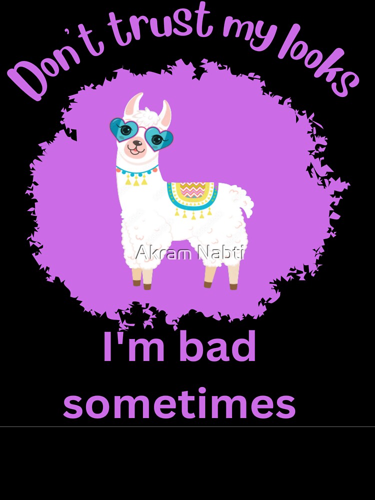 llama  T-Shirt  llama slogan T-Shirt -funny llama slogan  T-Shirt  Gift T-Shirt  Best llama slogan T- Shirt llama slogan T-Shirt by Akram Nabti