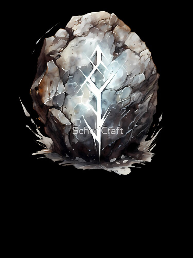 Magic Runestone Elemental Lightning by SchorlCraft