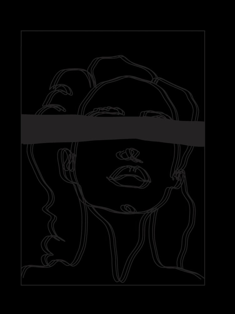Woman Line Art by DistortedLife