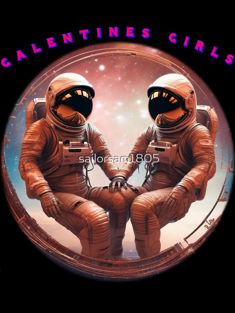 Spacewomen galentines girls thinking of galentines day gifts by sailorsam1805